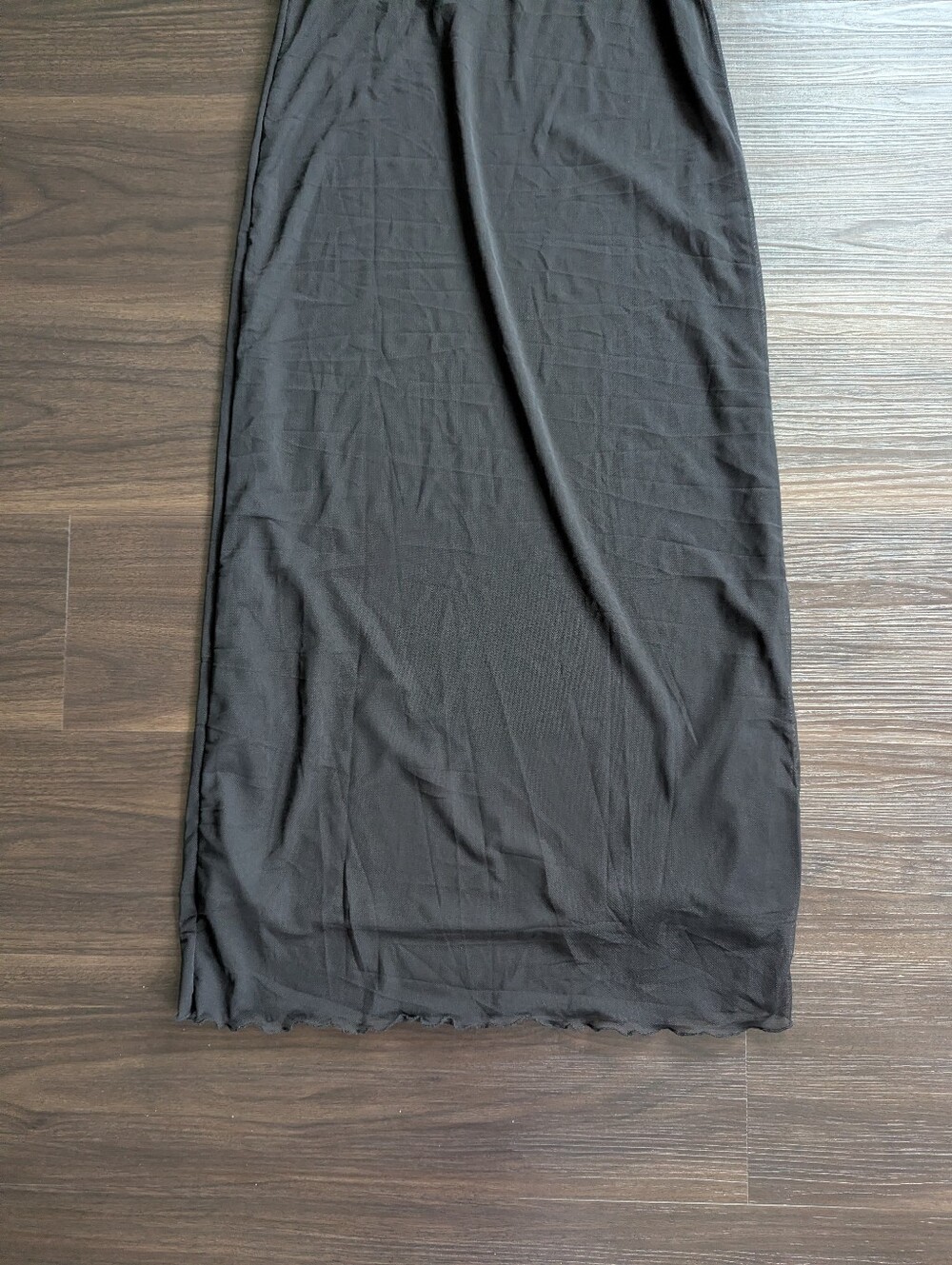 NWT Derek Heart Black Maxi Skirt Medium Goth Whimsigoth Witchy Y2K Grunge Summer - Picture 7 of 8